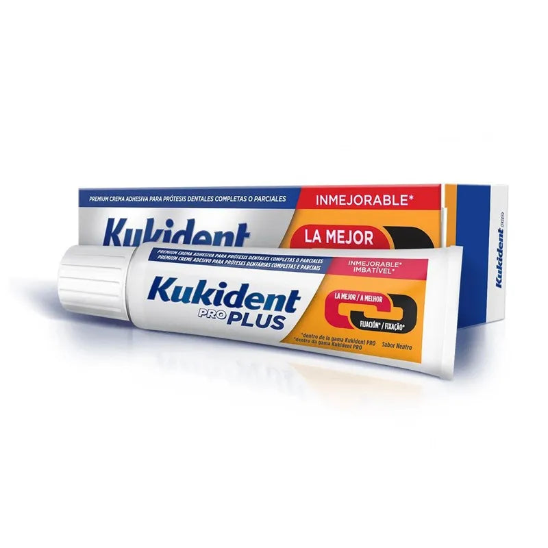 KUKIDENT KUKIDENT Pro Plus Haftcreme 40 g für Zahnprothesen Kosmetik