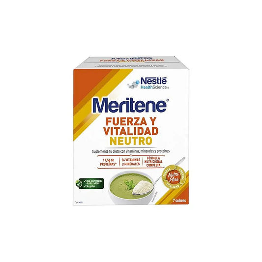 MERITENE Polvo Neutro 7 Beutel Kosmetik Pulver