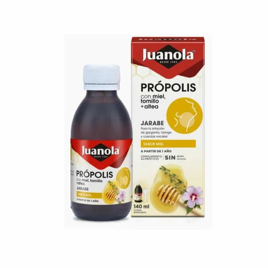 JUANOLA Propolis Honig Thymian Sirup 140 ml Kosmetik