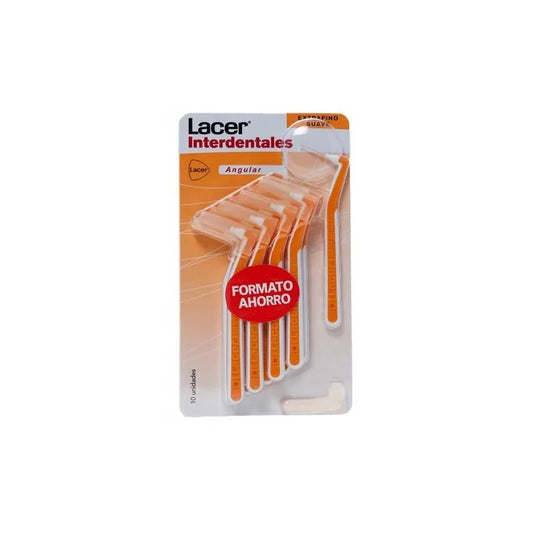 LACER Reiniger Für Zahnzwischenräume Abgewinkelt Extrafein Weich 10 Stck Kosmetik