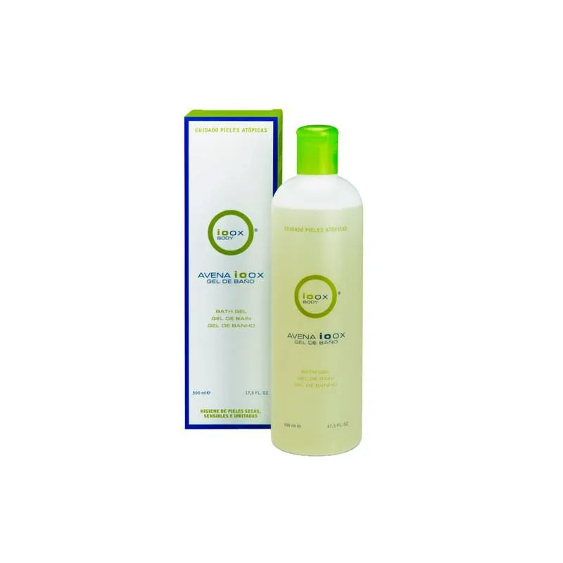 IOOX IOOX Hafer Badegel 500 ml Hautpflege Badezusatz milde Reinigung Kosmetik