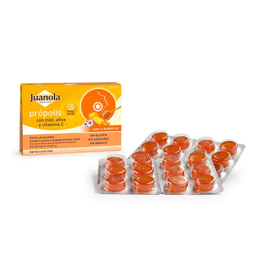 JUANOLA Própolis Honig Altea Vitamin C 24 Stück Kosmetikprodukt