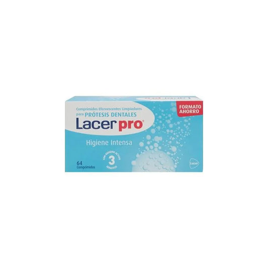 LACER Pro Reinigungstabletten für Zahnprothesen 64 Stück Kosmetik