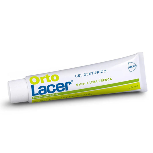 Ortolacer Zahngel Limettenaroma 75 ml