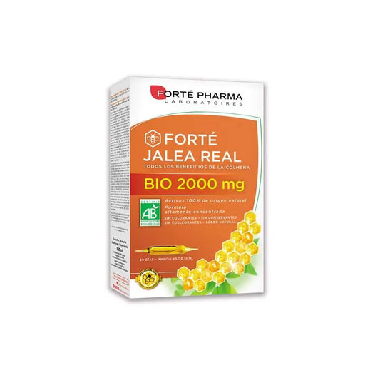 FORTÉ PHARMA Gelée Royale 2000Mg 20 Fläschchen