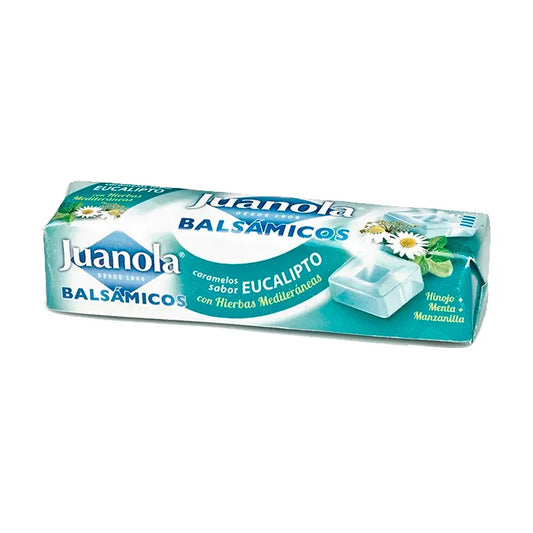 JUANOLA Eukalyptus Vitamin C Bonbons ohne Zucker 50 g Kosmetik
