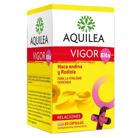 URIACH Aquilea Vigour Her 60 Kapseln Nahrungsergänzungsmittel Kosmetik