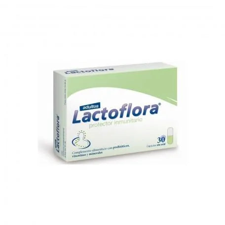 LACTOFLORA Protector Inmunitario für Erwachsene 30 Kapseln Kosmetik