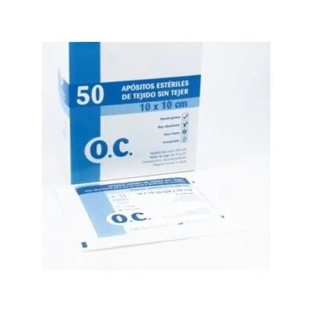 O.C Compresa Sin Tejidos 50 Unidades 10 X 10 Cm O.c Kosmetik
