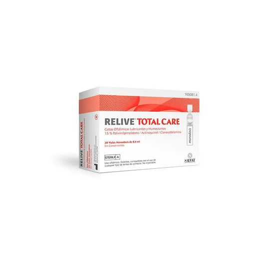 RELEC Relive Total Care Augentropfen 20 Einzeldosen Ophthalmic Drops Kosmetik