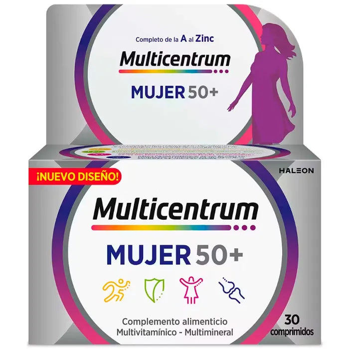 MULTICENTRUM MULTICENTRUM Woman 50+ Nahrungsergänzung 30 Tabletten Kosmetik