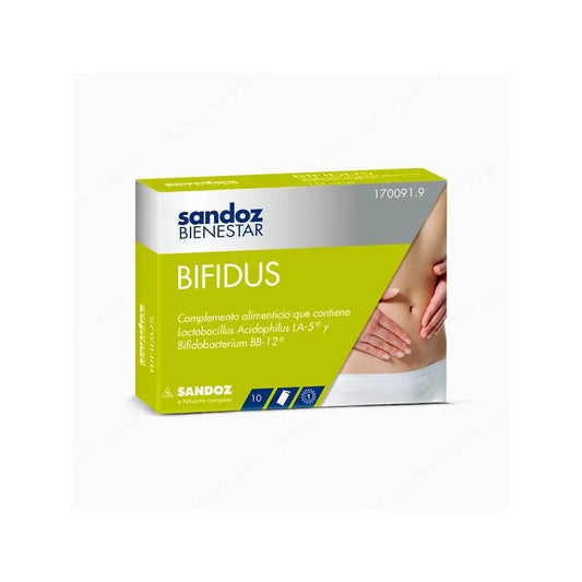 SANDOZ SANDOZ Bienestar Bífidus 10 Beutel Nahrungsergänzung Kosmetik