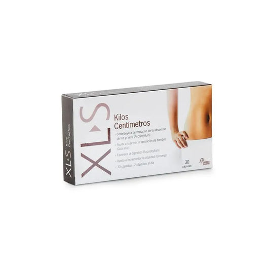 XLS MEDICAL Kilos Centímetros 30 Tabletten zur Unterstützung Kosmetik