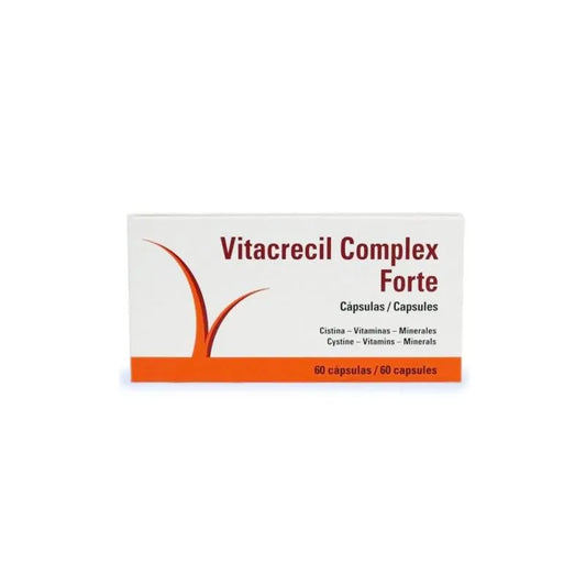 LABORATORIO VIÑAS Vitacrecil-Komplex Forte 60 Kapseln Nahrungsergänzung Kosmetik