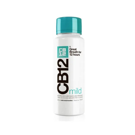 CB12 CB12 Mundwasser Mild 250 ml sanfte Mundspülung zur täglichen Anwendung Kosmetik