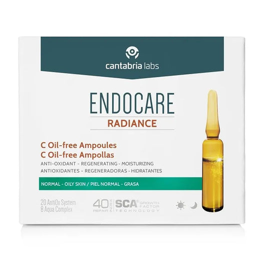 ENDOCARE ENDOCARE C Ölfreie Ampullen 30 x 2 ml Gesichtspflege Kosmetik