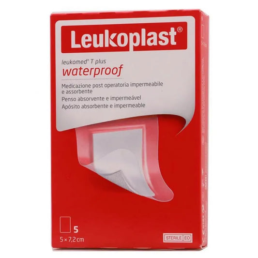 BSN MEDICAL Leukoplast T Plus Aposito Wundverband 5 cm x 7,2 cm Kosmetik