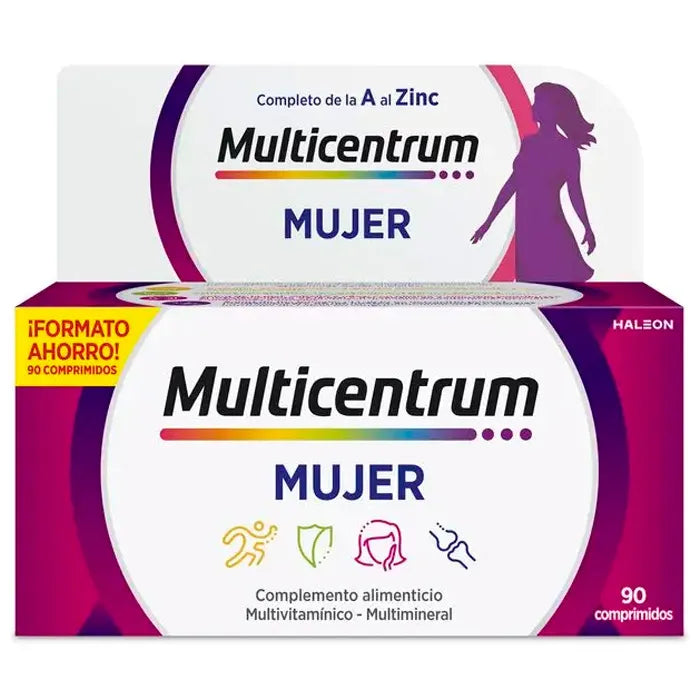 MULTICENTRUM MULTICENTRUM Woman 90 Tabletten Multivitamin für Frauen Kosmetik