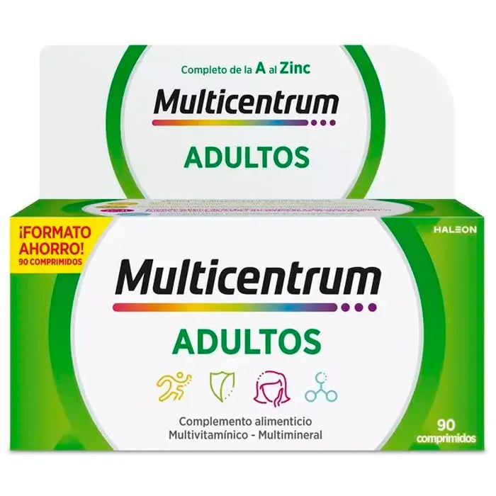 MULTICENTRUM MULTICENTRUM Multivitamin Tabletten für Erwachsene 90 Stück Kosmetik