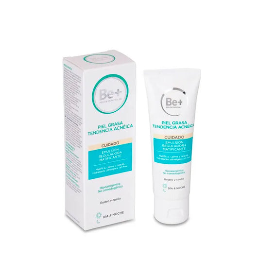 BE+ Mattierende Regulierende Emulsion 50 ml Gesichtspflege Kosmetik