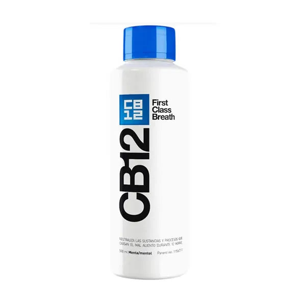 CB12 CB12 Mundwasser Menthol 500 ml Mundspülung zur Mundpflege Kosmetik