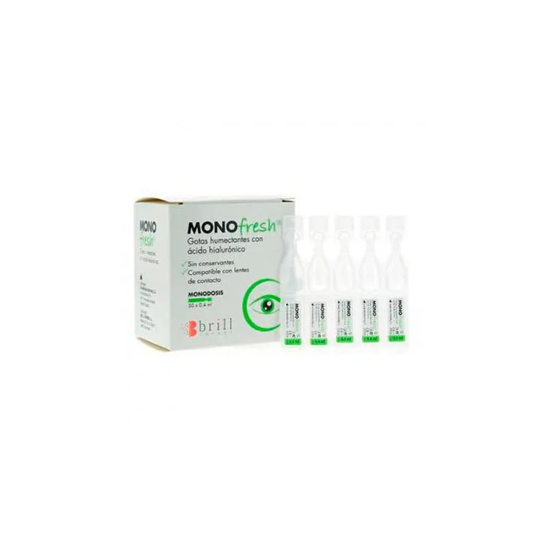 BRILL PHARMA BRILL PHARMA Monofresh Gotas Humectantes 30 Monodosen Feuchtigkeitstropfen Kosmetik