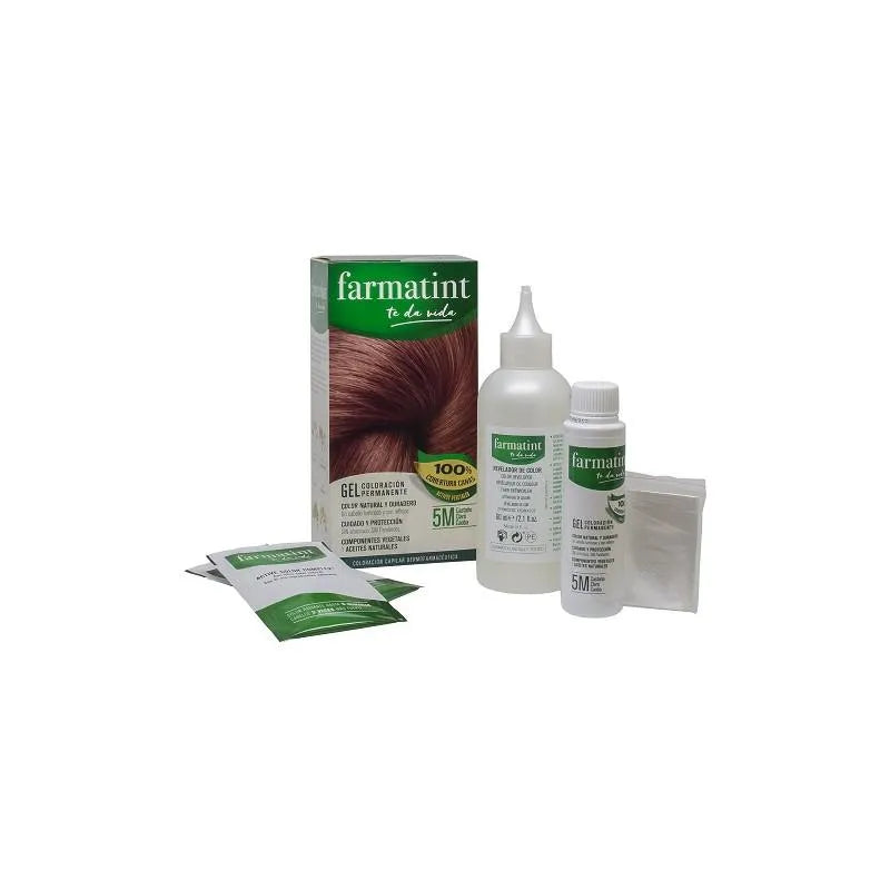 FARMATINT FARMATINT 5M Helles Kaobabraun Haarfarbe 135 ml