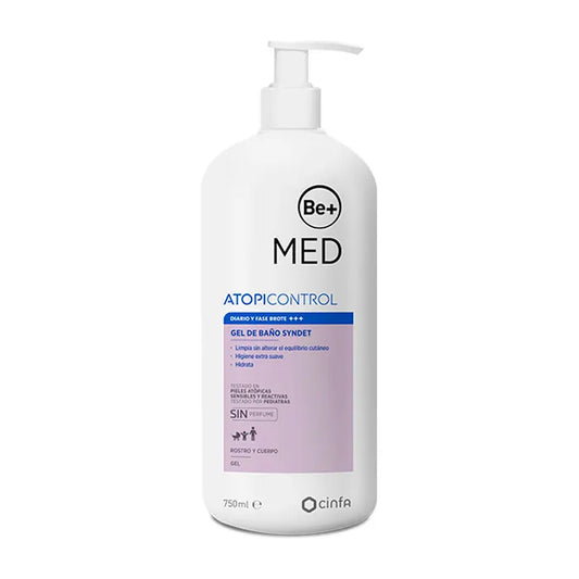 Be+ Syndet Atopische Haut Badegel 750 ml