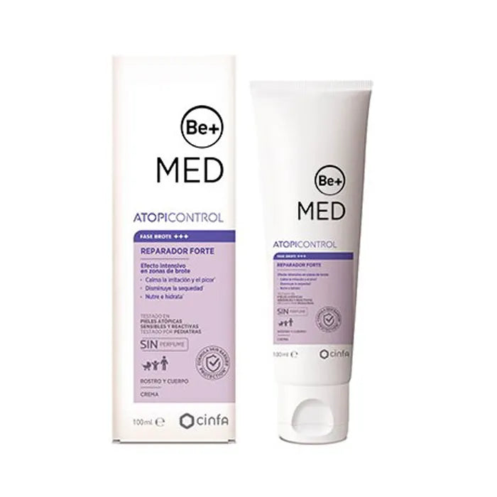 Be+ Atopische Haut Forte Lokalisierte Bereiche Creme 100ml