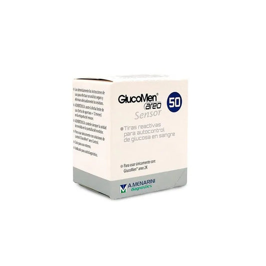 MENARINI Berlin-Chemie Glucomen Areo Sensor Glukose Teststreifen 50 Stück Kosmetik
