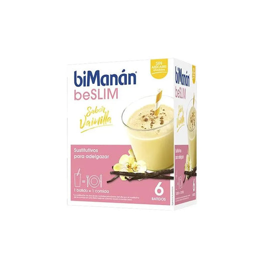 BIMANÁN Beslim Vanille-Milchshake 6 Sachets Kosmetik