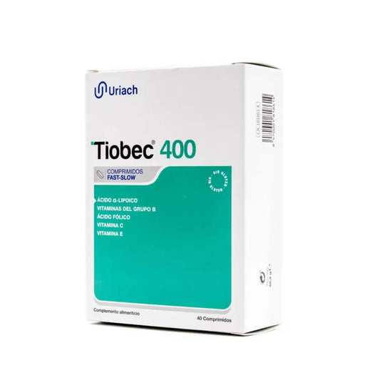 URIACH Tiobec 400 Tabletten 40 Stück Kosmetik