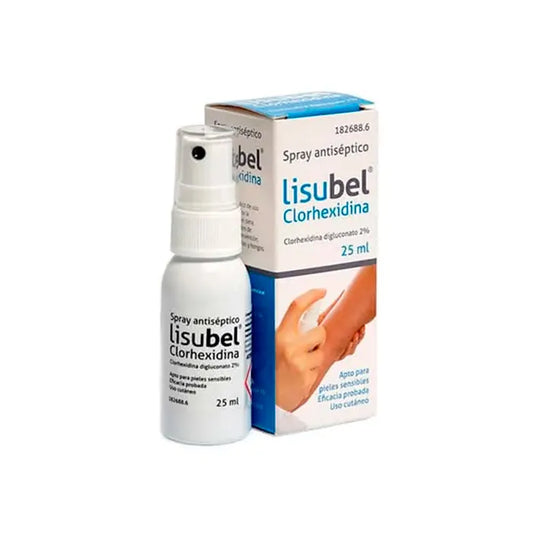 LISUBEL LISUBEL Clorhexidina 2% Spray 25 ml Desinfektionsspray Kosmetik
