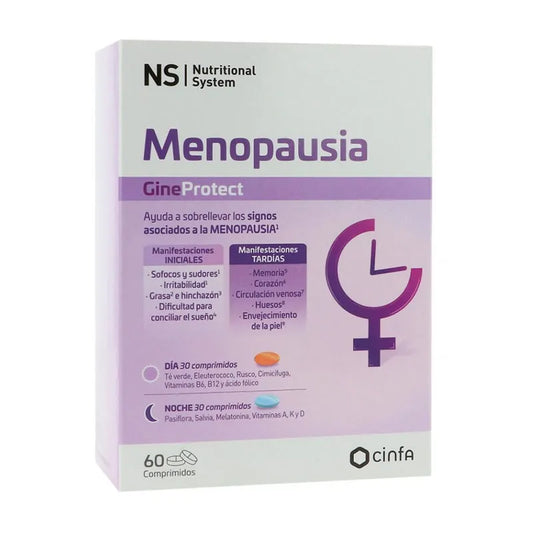 NS Menopause Tag und Nacht 60 Tabletten zur Unterstützung in der Menopause
