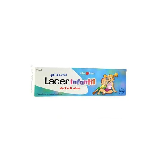 LACER Infant Erdbeer Geschmack Gel 75 ml Kosmetik