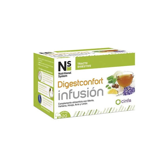NS Digesconfort Infusion 20 Umschläge zur Anwendung