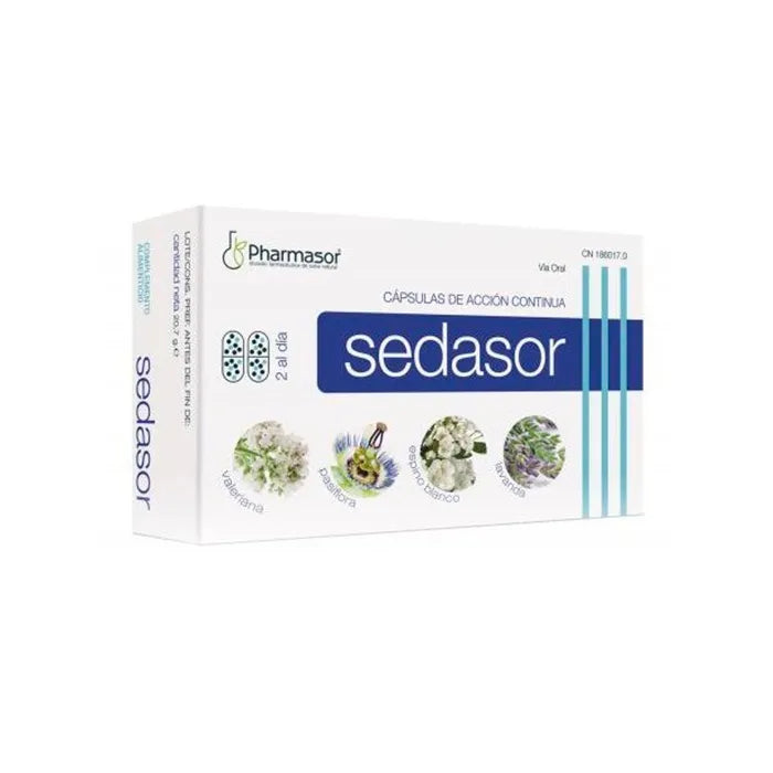 Pharmasor Sedasor Kontinuierliche Aktion 30 Kapseln