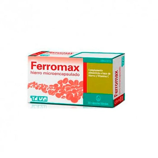 TEVA PHARMA Ferromax 30 Weichkapseln Nahrungsergänzungsmittel Kosmetik