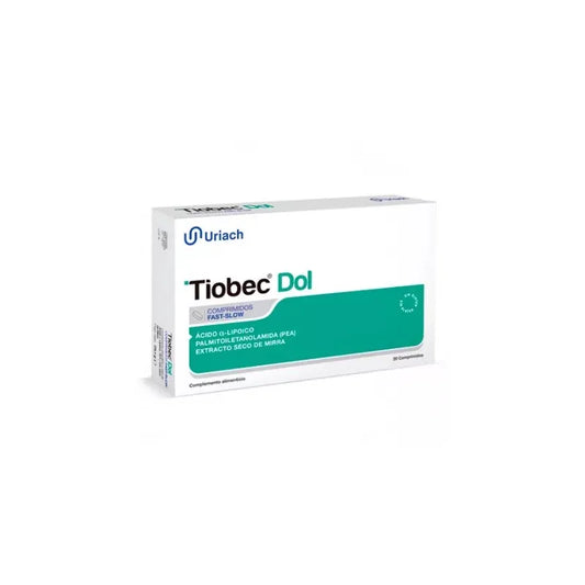 URIACH Tiobec Dol 20 Tabletten Kosmetikpflege