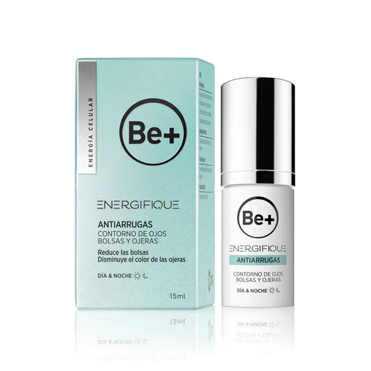 BE+ Energifique Anti-Falten Augenkonturcreme gegen Tränensäcke und dunkle Augenringe 15 ml Kosmetik