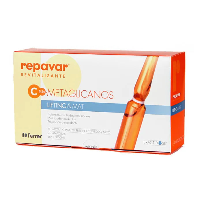 REPAVAR REPAVAR Revitalize Lifting & Mat Ampullen 30 Stück Gesichtspflege Kosmetik