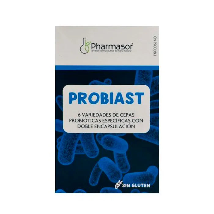 PHARMASOR PHARMASOR Probiast 10 Kapseln Nahrungsergänzung Kosmetik