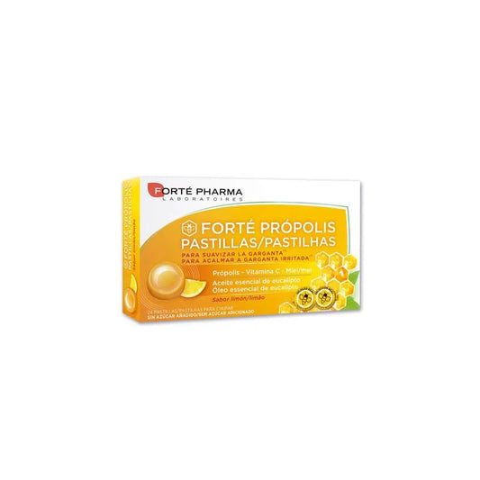 FORTÉ PHARMA Própolis Miel Geschmack Zitrone 24 Pastillen Kosmetik