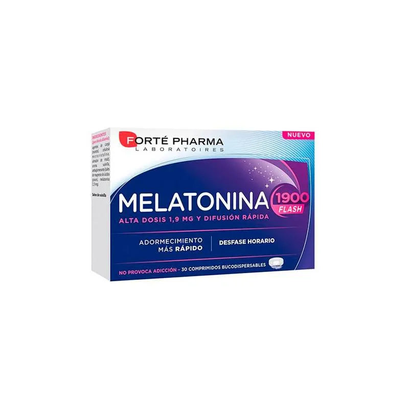 FORTÉ PHARMA Forté Pharma Forte Pharma Melatonina 1900 Flash 30 Comprimidos