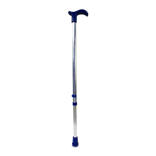 CORYSAN Verstellbare Aluminium-Krücke Blau 1 Stück Kosmetik