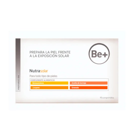 BE+ Nutra Solar 90 Tabletten Nahrungsergänzungsmittel Kosmetik