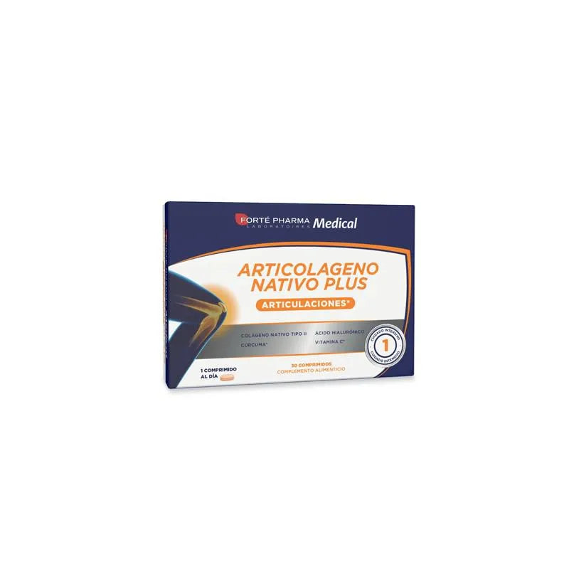 BIOIBÉRICA BIOIBÉRICA Forte Pharma Articolágeno Nativo Plus 30 Tabletten Nahrungsergänzung Kosmetik