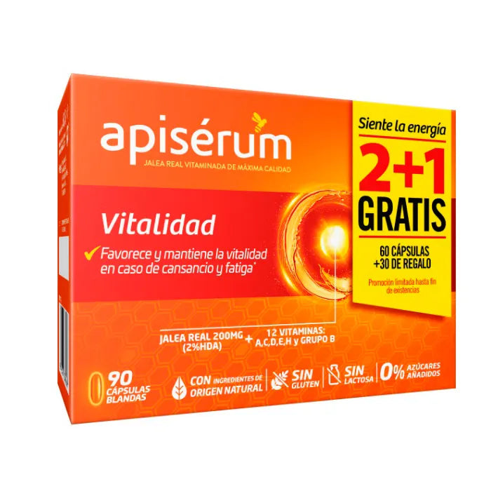 APISÉRUM Apiserum Vitaminate 3 X 30 Capsules