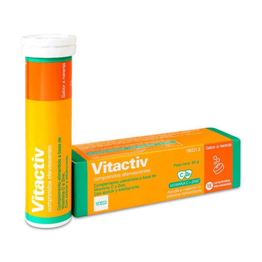 TEVA PHARMA Teva Vitactiv 15 Brausetabletten 60 g Kosmetik