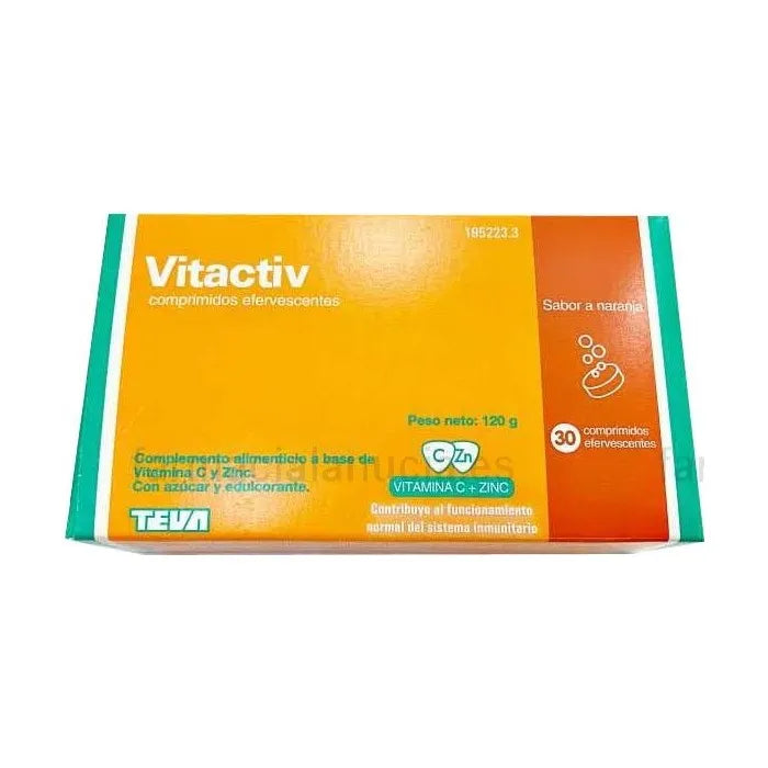 TEVA PHARMA Teva Vitactiv 30 Brausetabletten 120g